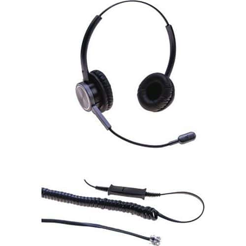 Auscultadores biauriculares Micro Flex com cancelamento de ruído – Dacomex