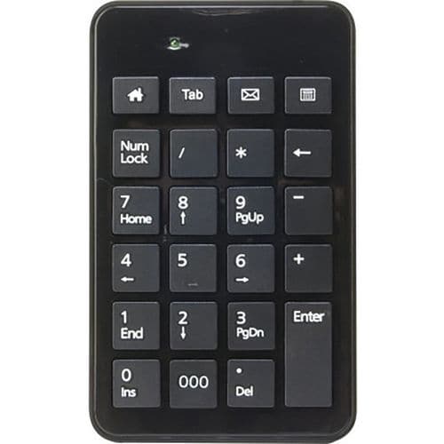 Teclado numérico USB eco preto