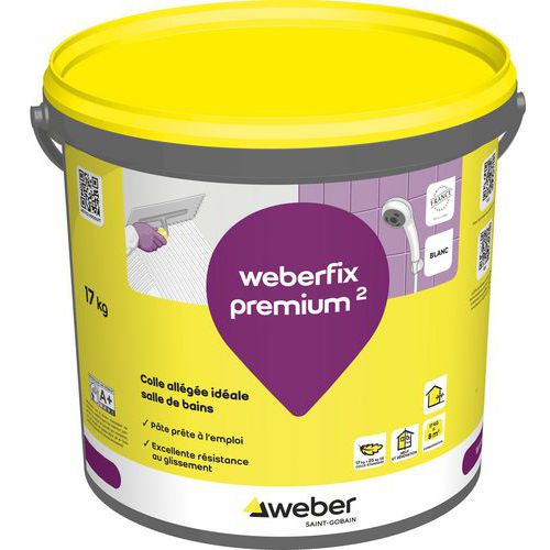 Cola especial para zonas húmidas Weberfix premium – Weber