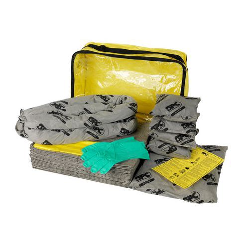 Kit de absorvente ADR grande formato – absorção de 63 L