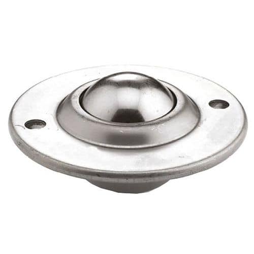 Esfera de movimentação com flange – fixação com 2 parafusos – capacidade de 8 a 12 kg