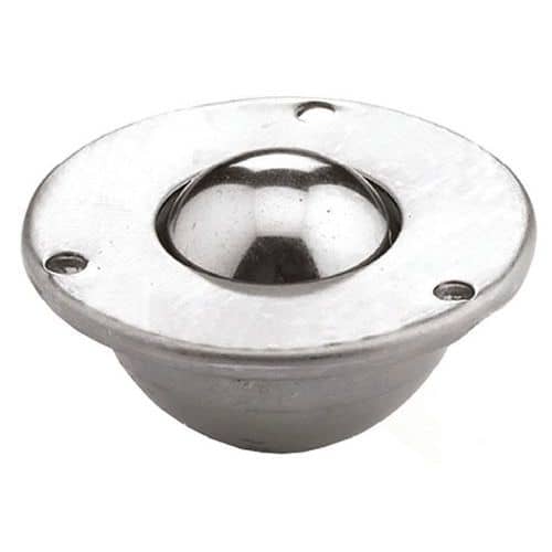 Esfera de manutenção com flange – fixação com 3 parafusos – capacidade de 80 a 120 kg