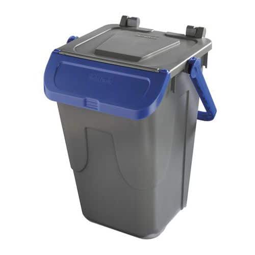 Caixote lixo reciclagem plástico 35 L – Mobil Plastic