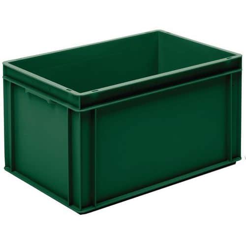 Caixa de norma europeia – integral – verde reciclada – 60 L – UTZ