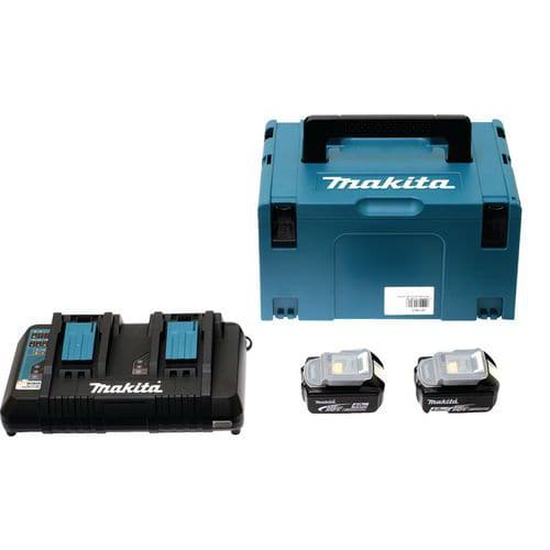 Conjunto de energia de 18 V com maleta MAKPAC – Makita