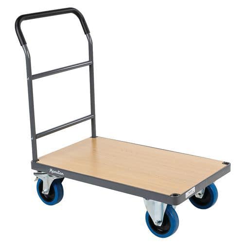 Carro com espaldar fixo – Capacidade de 400 a 500 kg - Manutan Expert