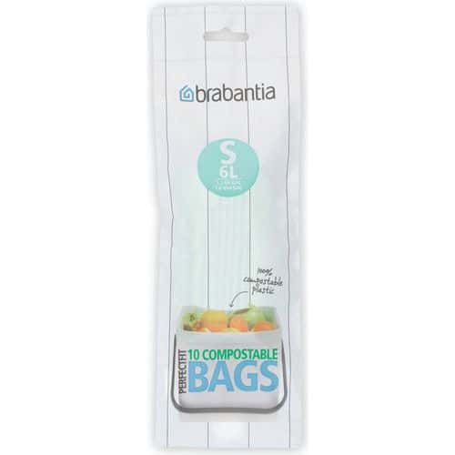 Saco de lixo compostável de 6 L – Brabantia