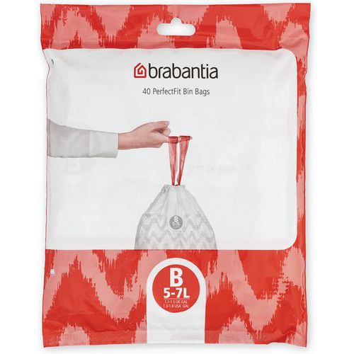 Saco de lixo de 5 a 7 L – Brabantia