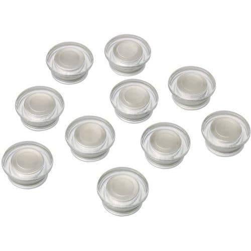 Ímanes Rare Earth para quadros em vidro – ⌀ 32 mm – Nobo