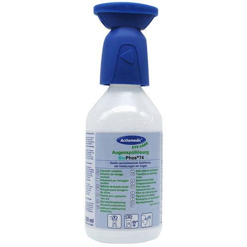 Frasco de solução oftálmica – pH neutro – 250 ml