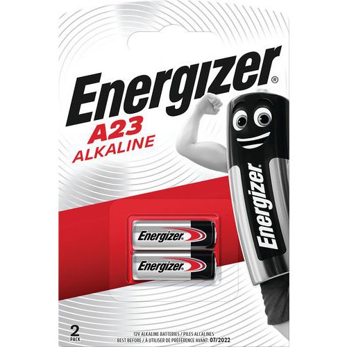 Pilha alcalina multifunções para calculadoras, relógios, entre outros – MN21/A23 – conjunto de 2 – Energizer