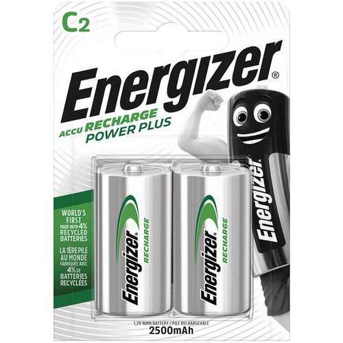 Pilha recarregável C/LR14 – conjunto de 2 – Energizer