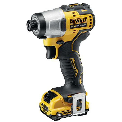 Aparafusadora de impacto XR 12 V 2 Ah iões de lítio Brushless – Dewalt