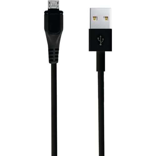 Cabo de dados Micro USB – Preto – Moxie