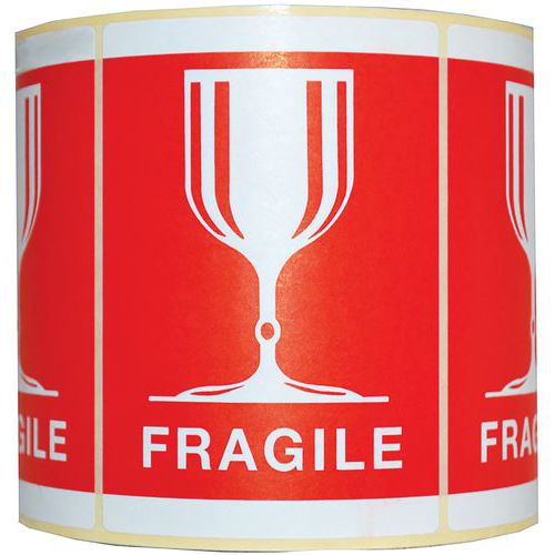 Etiqueta de segurança – Impressão Verre fragile