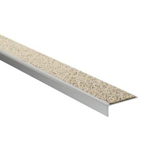 Perfil de degrau angular grande em mineral 62 x 30 mm – Wattelez