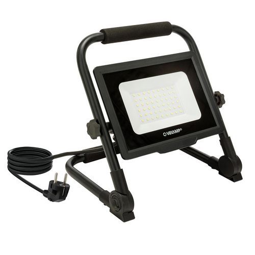 Projetor de trabalho LED com suporte de terra – Velamp