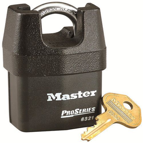 Cadeado com chave em aço laminado ProSerie 6321EURD – Master Lock