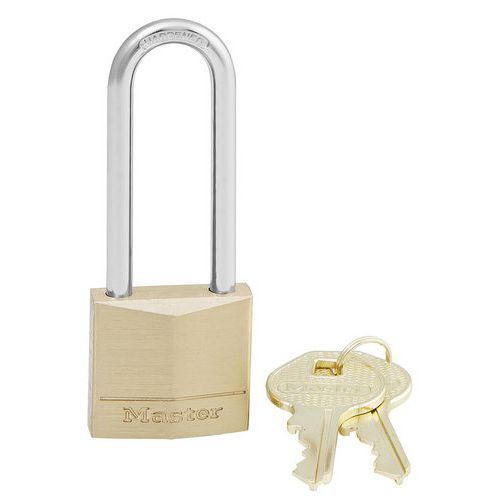 Cadeado com chave em latão maciço 130EURDLJ – Master Lock