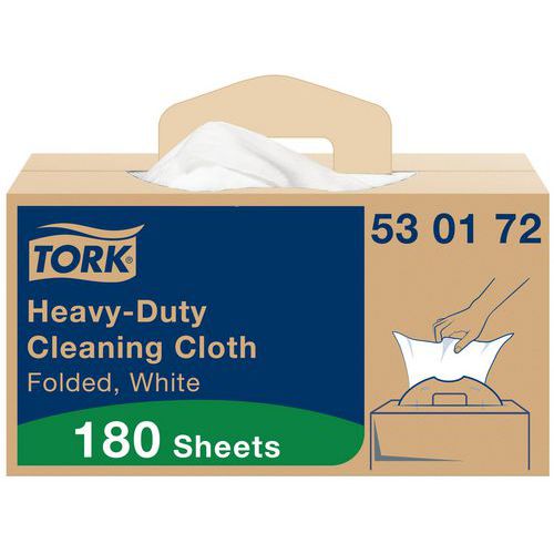 Pano de limpeza ultrarresistente dobrado – W7 – Tork