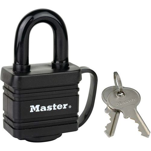 Cadeado com chaves em aço laminado n.º 7804 - Master Lock