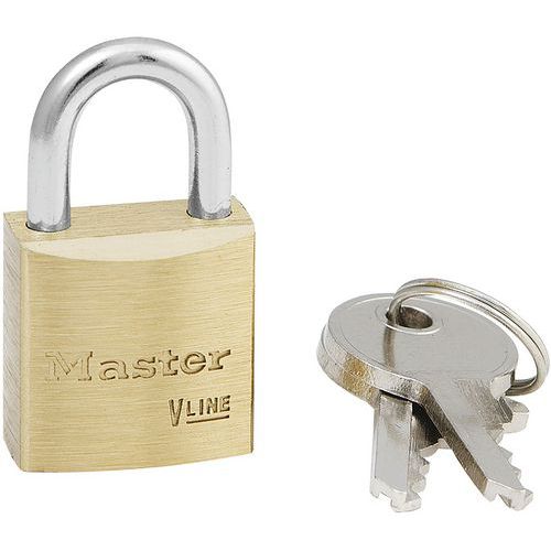 Cadeado com chave-mestra em latão - Master Lock