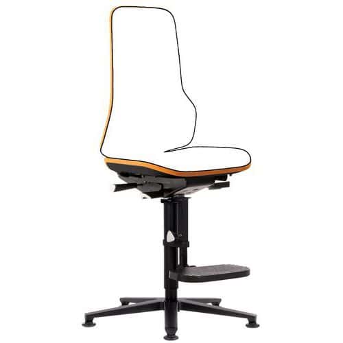 Estrutura da cadeira de oficina ergonómica Bimos Neon – Alta