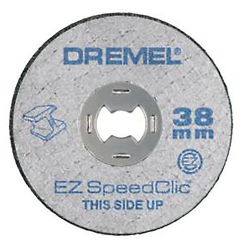 Discos EZ SpeedClic com 38 mm de diâmetro, 1,2 mm de espessura/metais