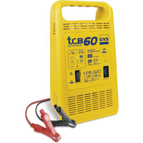 Carregador TCB 60 AUTOMATIC - 12 V - GYS