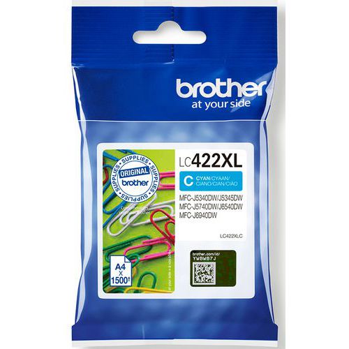 Tinteiro de alta capacidade LC422XL – Brother