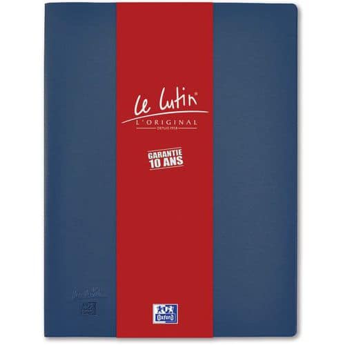 Pasta de proteção de documentos Oxford Lutin A4 – 50 bolsas – PVC