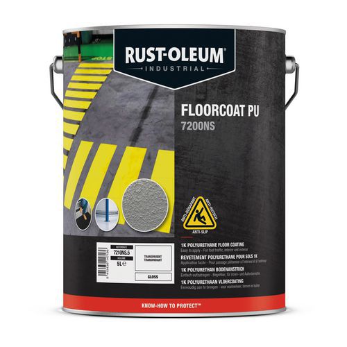 Tinta antiderrapante 7200NS Floorcoat PU – Rust-Oleum