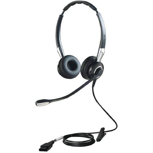 Auscultadores c/ fios biauric. JABRA Biz 2400 II Duo – Jabra