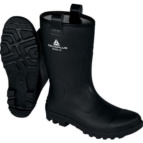 Botas de segurança semialtas forradas Nickel S5 CI SRC – Deltaplus