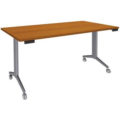 Mesa Idora – 160 x 80 cm – Pés em alumínio