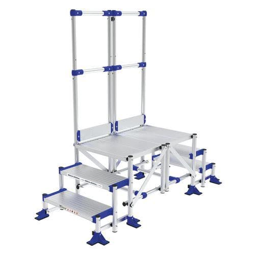 Passadiço fixo Meca Modul – 1 balaustrada de segurança – Tubesca-Comabi