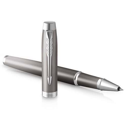 Caneta IM Writing Rituals Grey GT, acabamento dourado – Parker