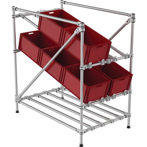 Mini-rack de recolha tubular Fifo – Trilogiq