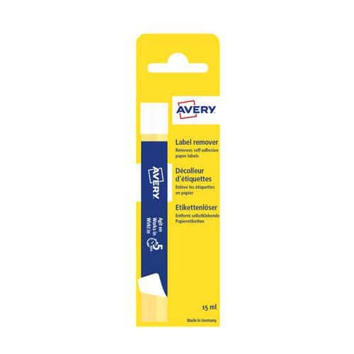 Removedor de etiquetas em stick de 15 ml – Avery