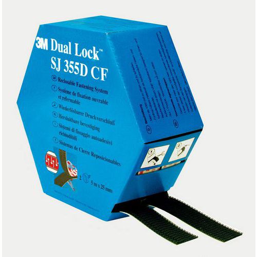 Fita de fixação amovível Dual-Lock SJ355DCF – 3M