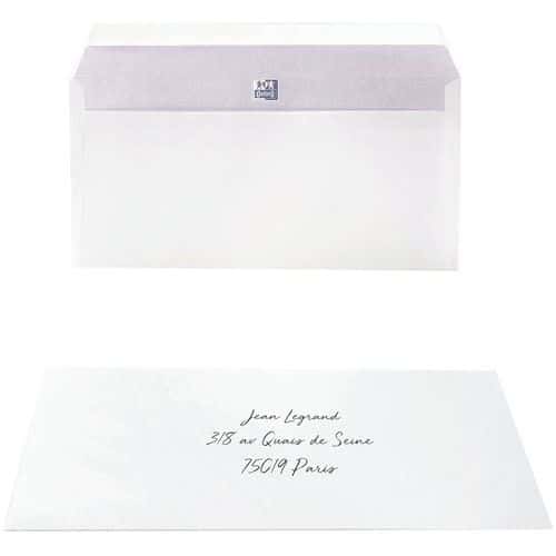 Envelopes 110 x 220 de 80 g autoadesivos