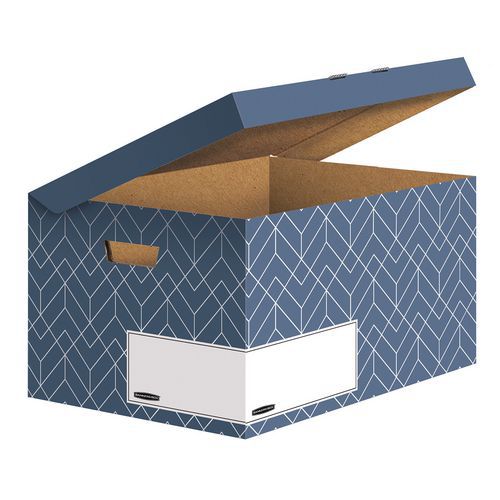 Compartimento para caixa de arquivo Flip Top Déco – Bankers Box