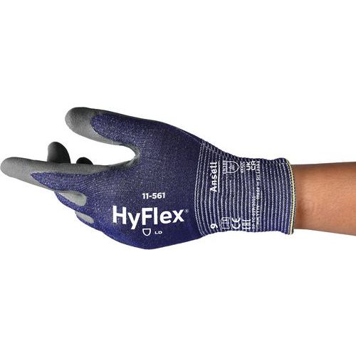 Luvas anticortes ergonómicas HyFlex® 11-561 – Ansell