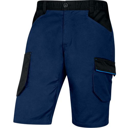 Bermudas de trabalho M2BE3 – azul-marinho/azul-real – Deltaplus