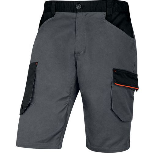 Bermudas de trabalho M2BE3 – cinzento/laranja – Deltaplus