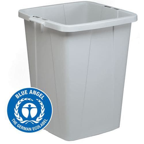 Contentor para resíduos DURABIN® de 90 L quadrado – Durable