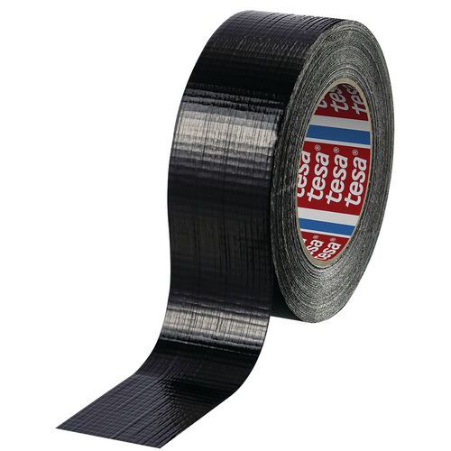 Fita adesiva de tela americana económica 4613 – Preto – 50 m x 48 mm – tesa