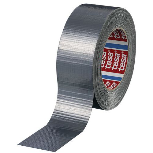 Fita adesiva de tela americana económica 4613 – Cinzenta – 50 m x 48 mm – tesa