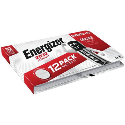 Blister de 12 pilhas miniatura – lítio – Energizer