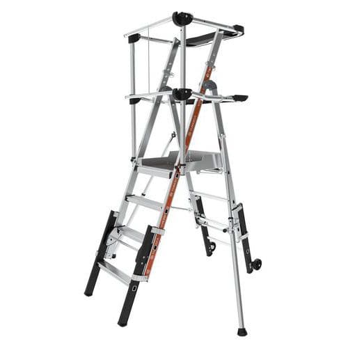 Plataforma dobrável PIRL de prateleira dupla Raptorscopic – Tubesca